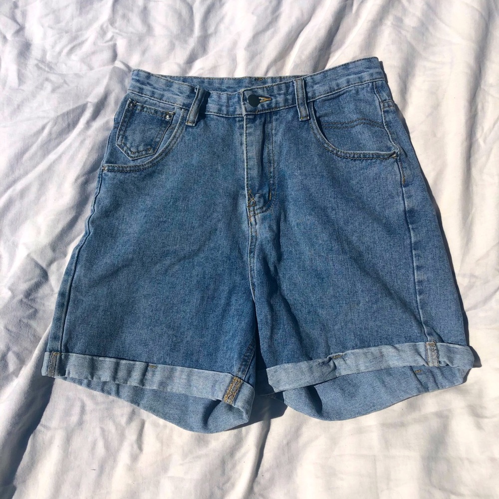 blue short ( faded)
